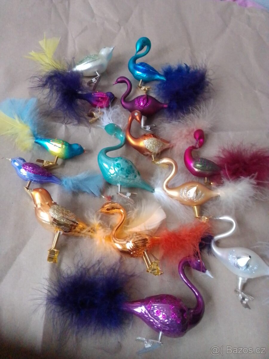 Vánoční ozdoby (ptačí ráj) - 3