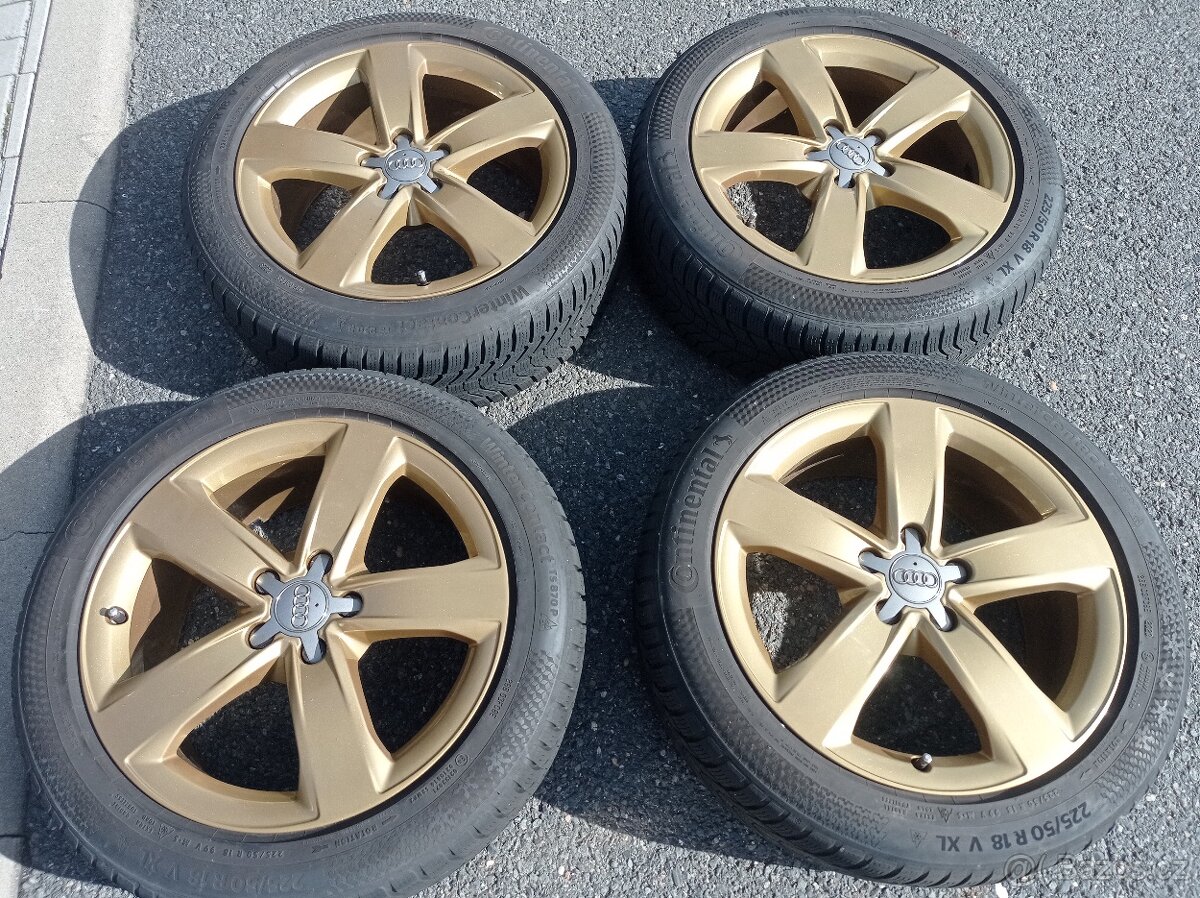 Zánovní zimní 18" ORIGINAL AUDI A6, S6 4G-C7, r.v. 2010-201 - 3