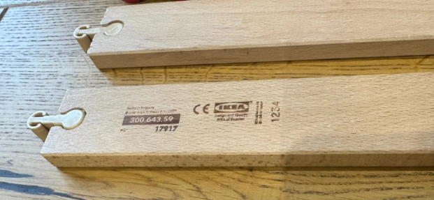 Dřevěna vlackodraha Lillabo osmička Ikea mašinka vláček - 3