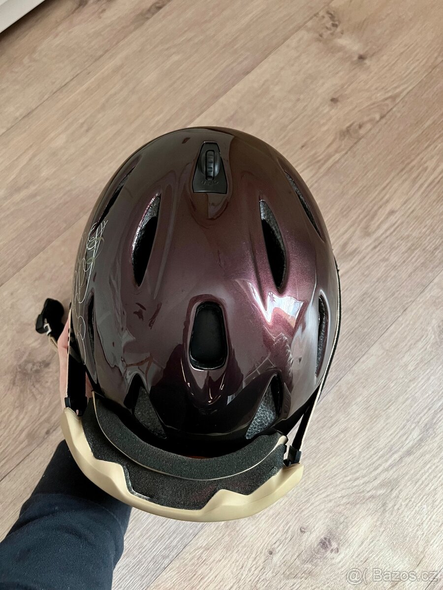 Lyžařská helma Smith + brýle Scott - 3