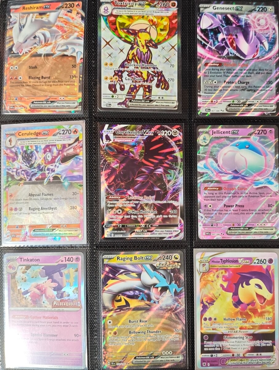 Pokémon karty, věci - 3