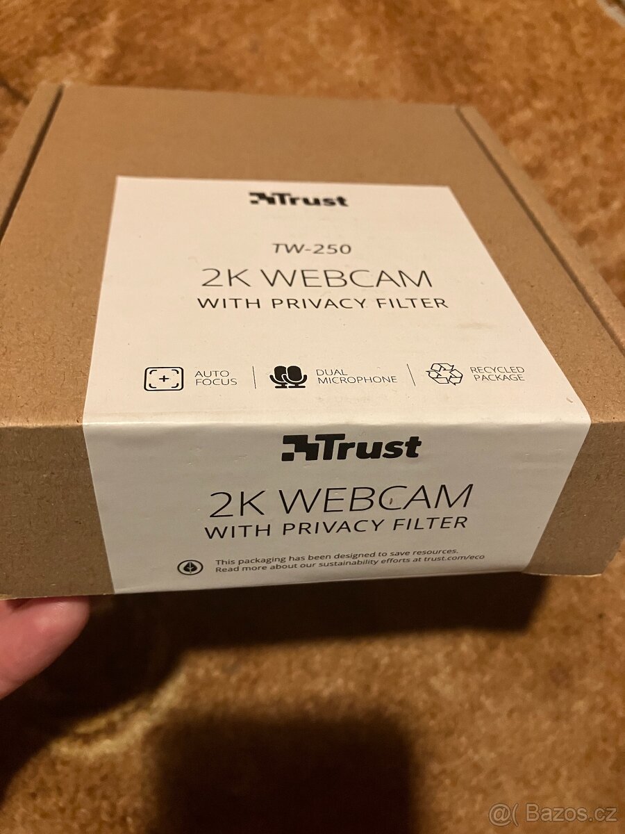 Webkamera TRUST TYRO TW-250 QHD 2K - 3