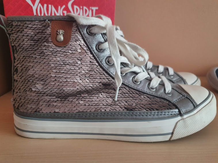 Flitrové tenisky vel. 39 - 3