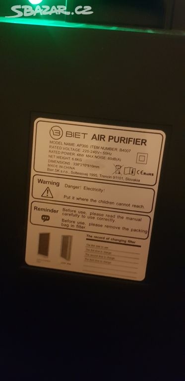 Čistička vzduchu Biet - 3