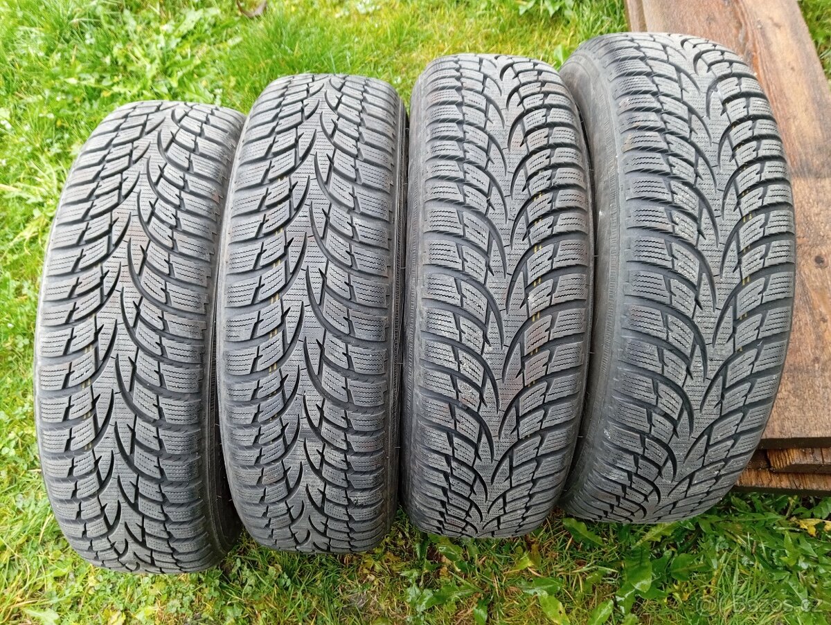 Zimní pneu Nokian 165/70R14 + disky Fiat Punto - 3