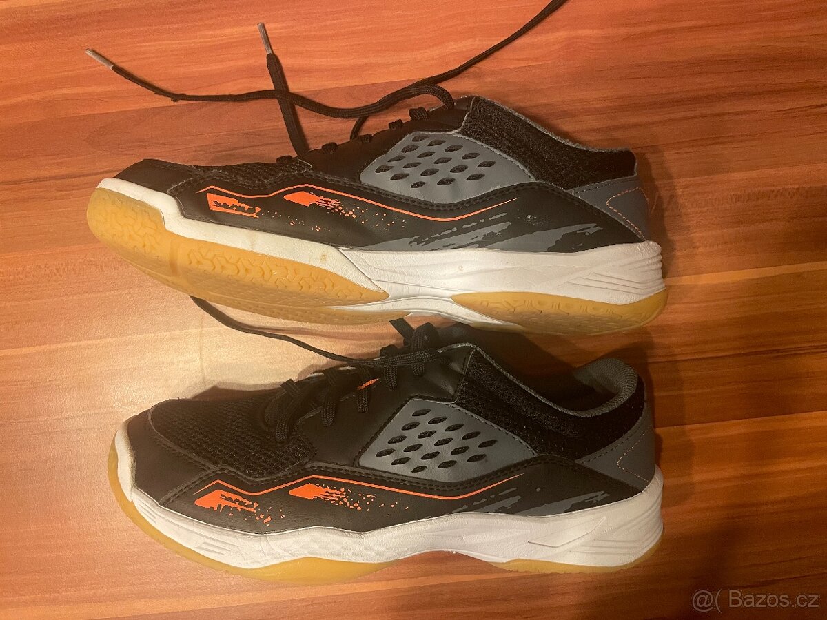 Atorka H100 házenkářské boty Faster šedo-černé - 3