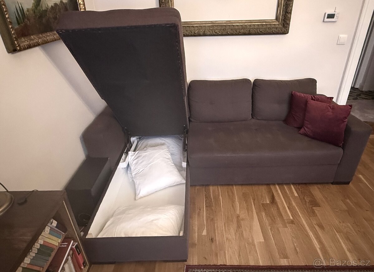 Rohová rozkládací sedačka Grace - 3