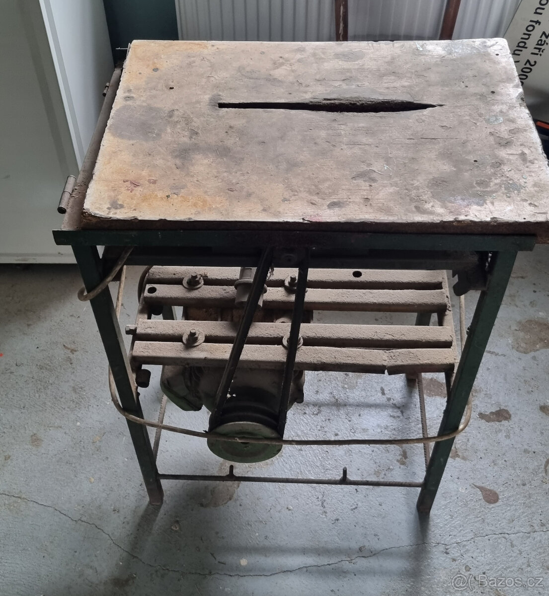 Cirkulárka - konstrukce - stolní pily - 3