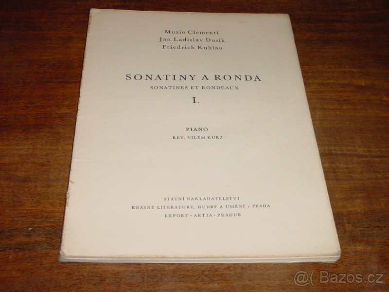 Retro noty pro klavír - 3