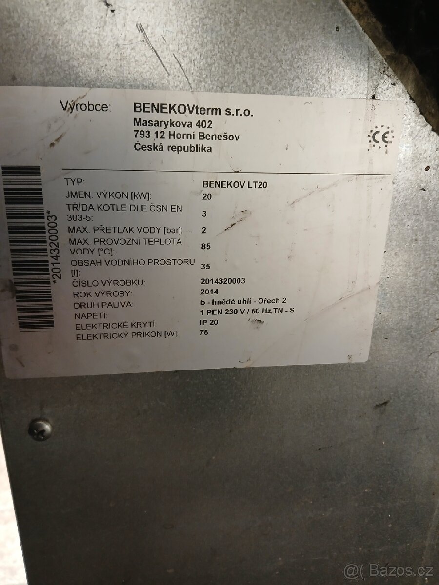 Kotel Benekov LT 20 - 3
