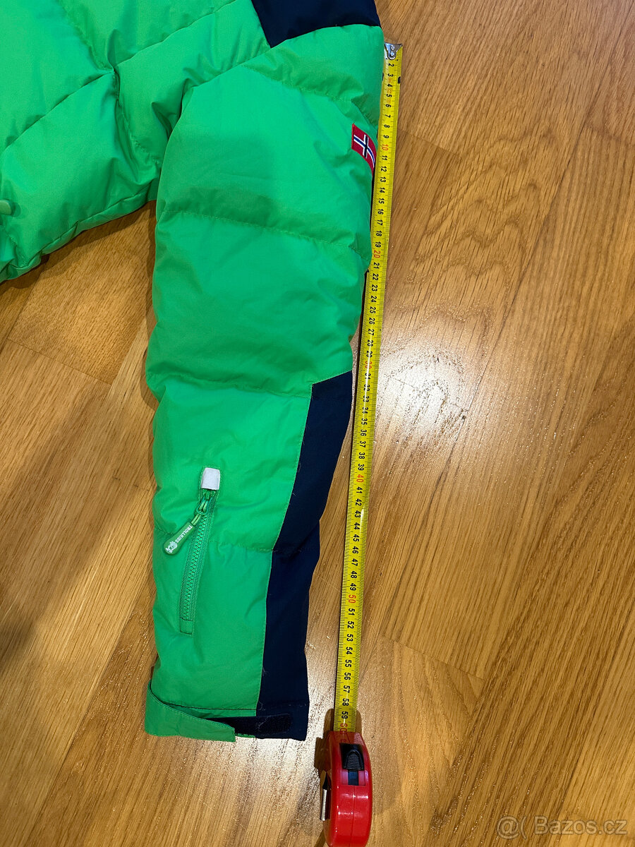 Dětská zimní péřová bunda TROLLKIDS vel. 164 - 3