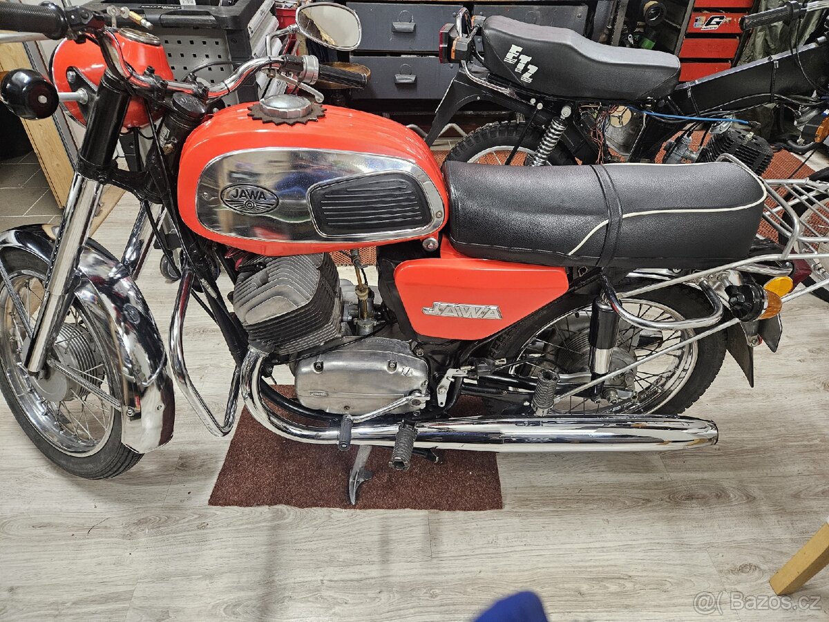 Jawa 350/634 konopnice s T.P. SPZ - 3