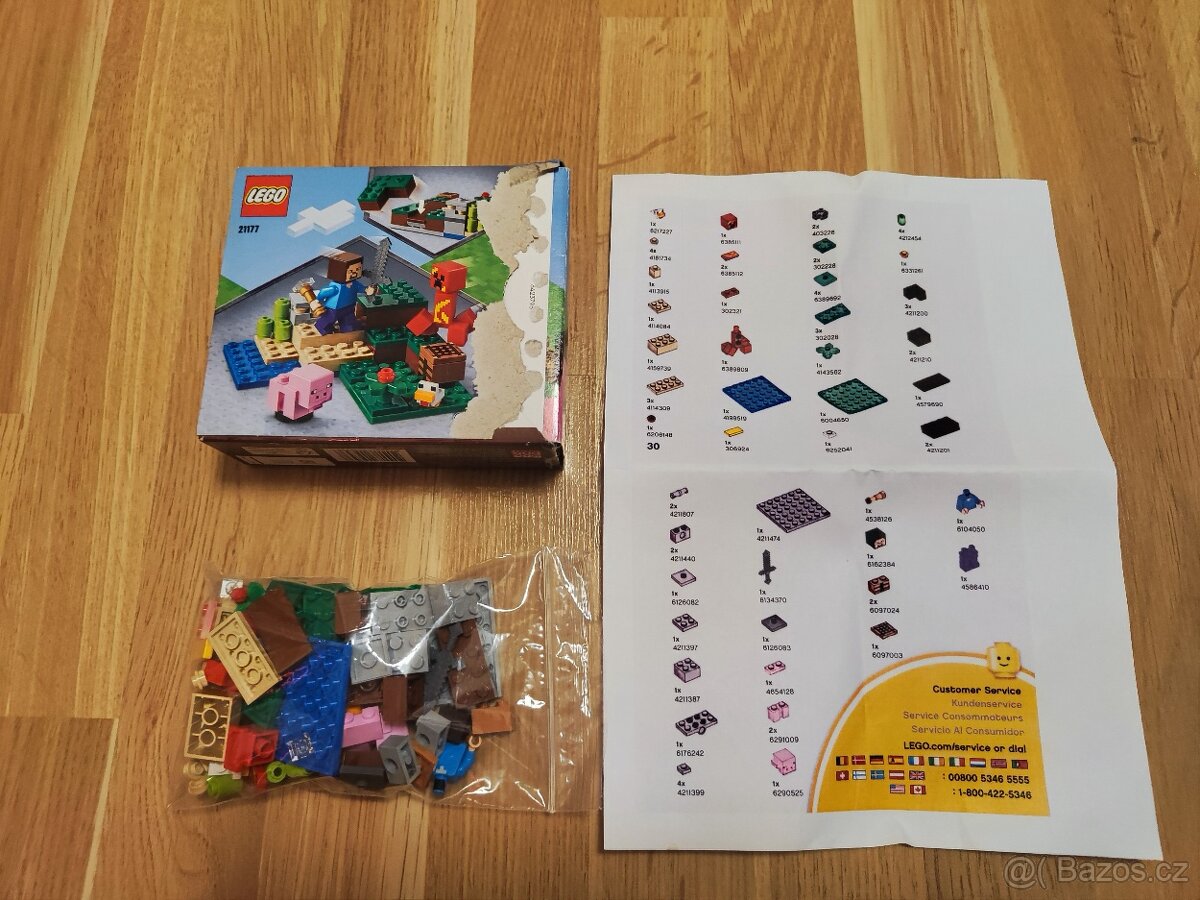 Lego Minecraft - 21177 Útok Creepera - 3