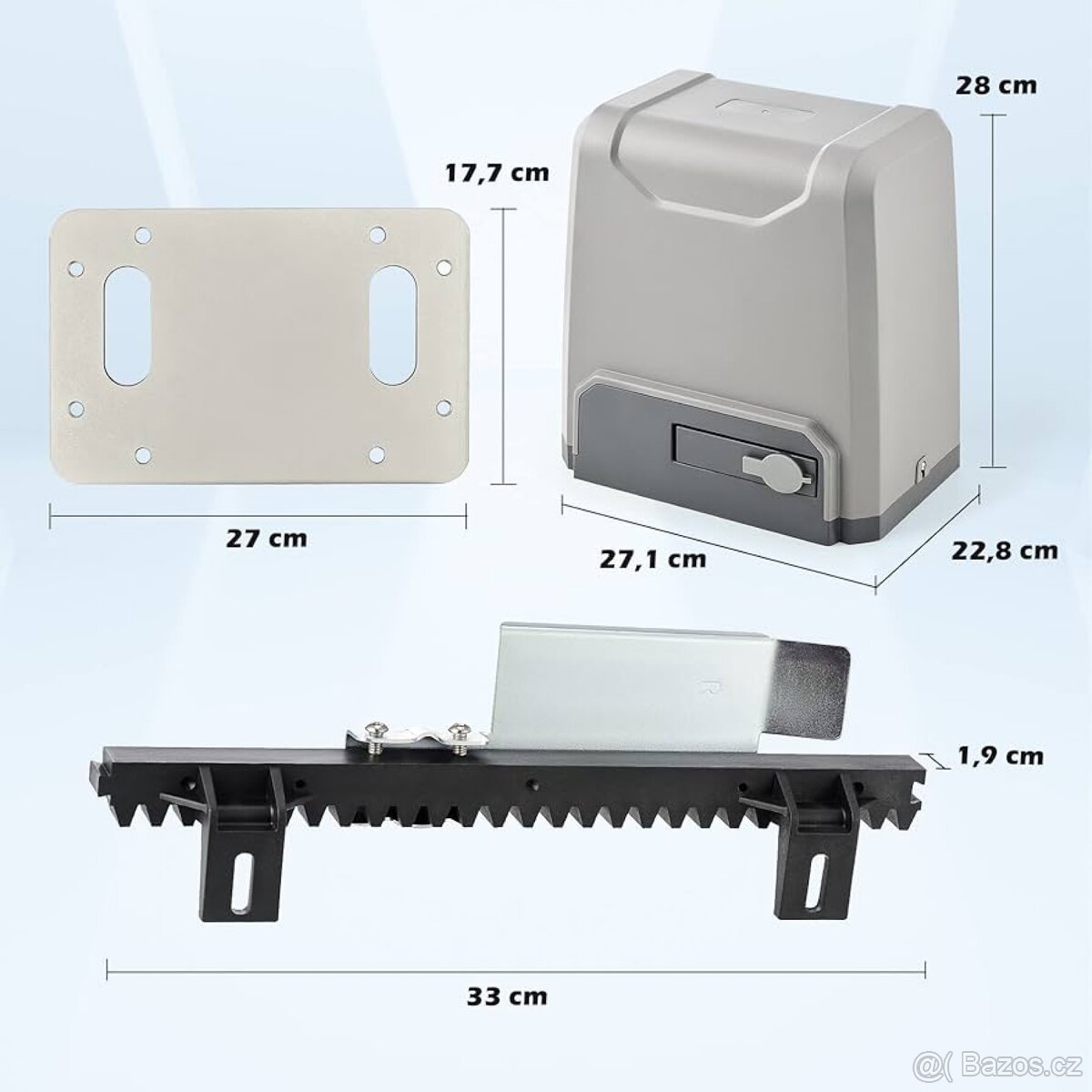 Nový automatický pohon branu 280 W - 3