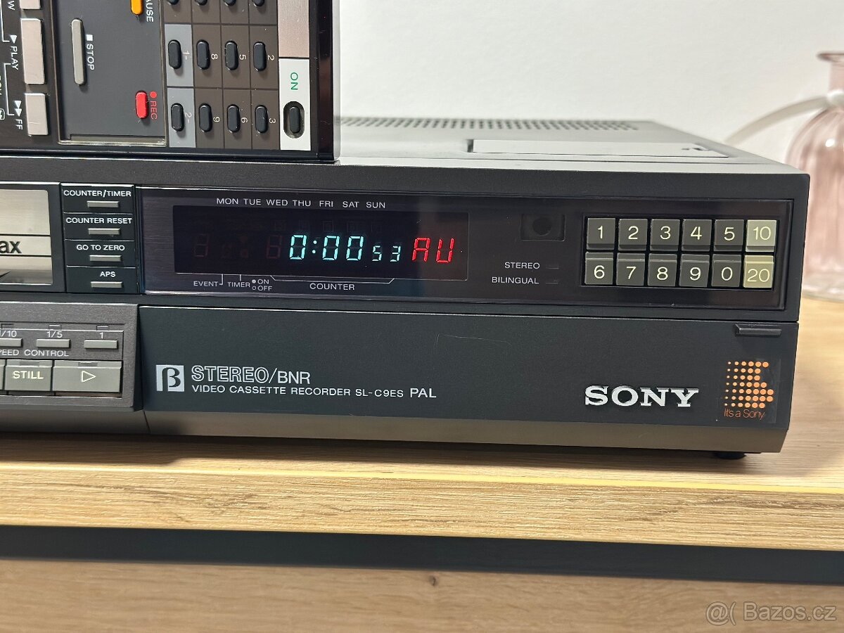 SONY SL-C9ES BETA VIDEO REKORDÉR S DÁLKOU - 3