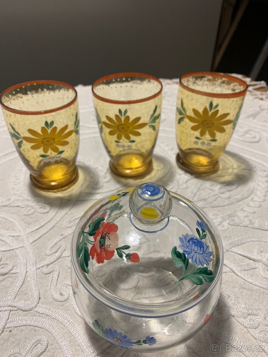 malované skleničky - 3