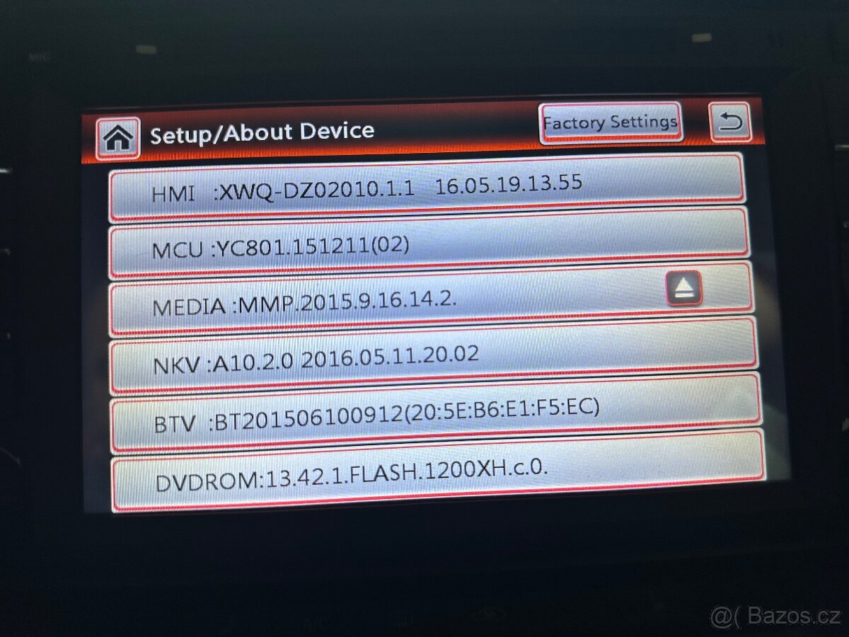 Autorádio- octavia 3 - 3