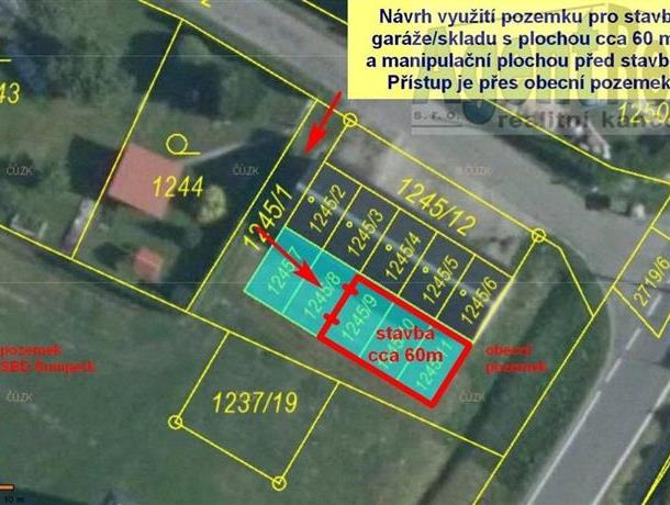 Soubor malých stavebních pozemků ve Velkých Losinách - 3