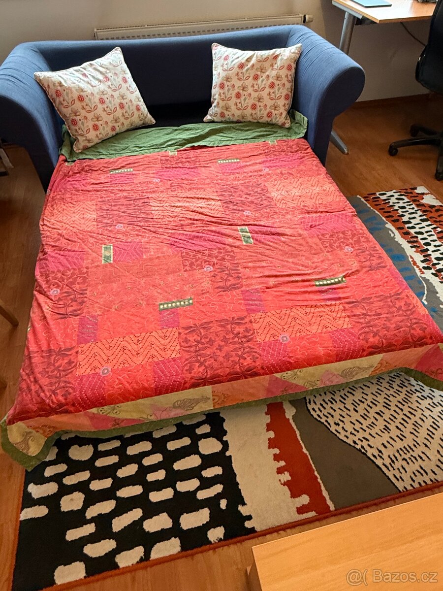 Látková rozkládací pohovka IKEA - 3