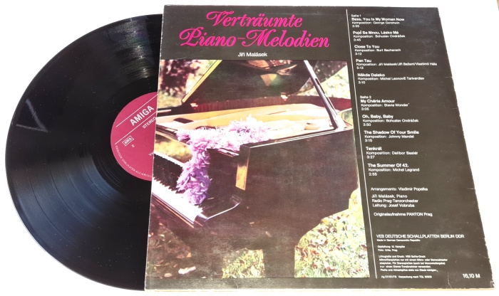 Jiři Malásek – Verträumte Piano-Melodien 1978 VG+, VYPRANÁ - 3