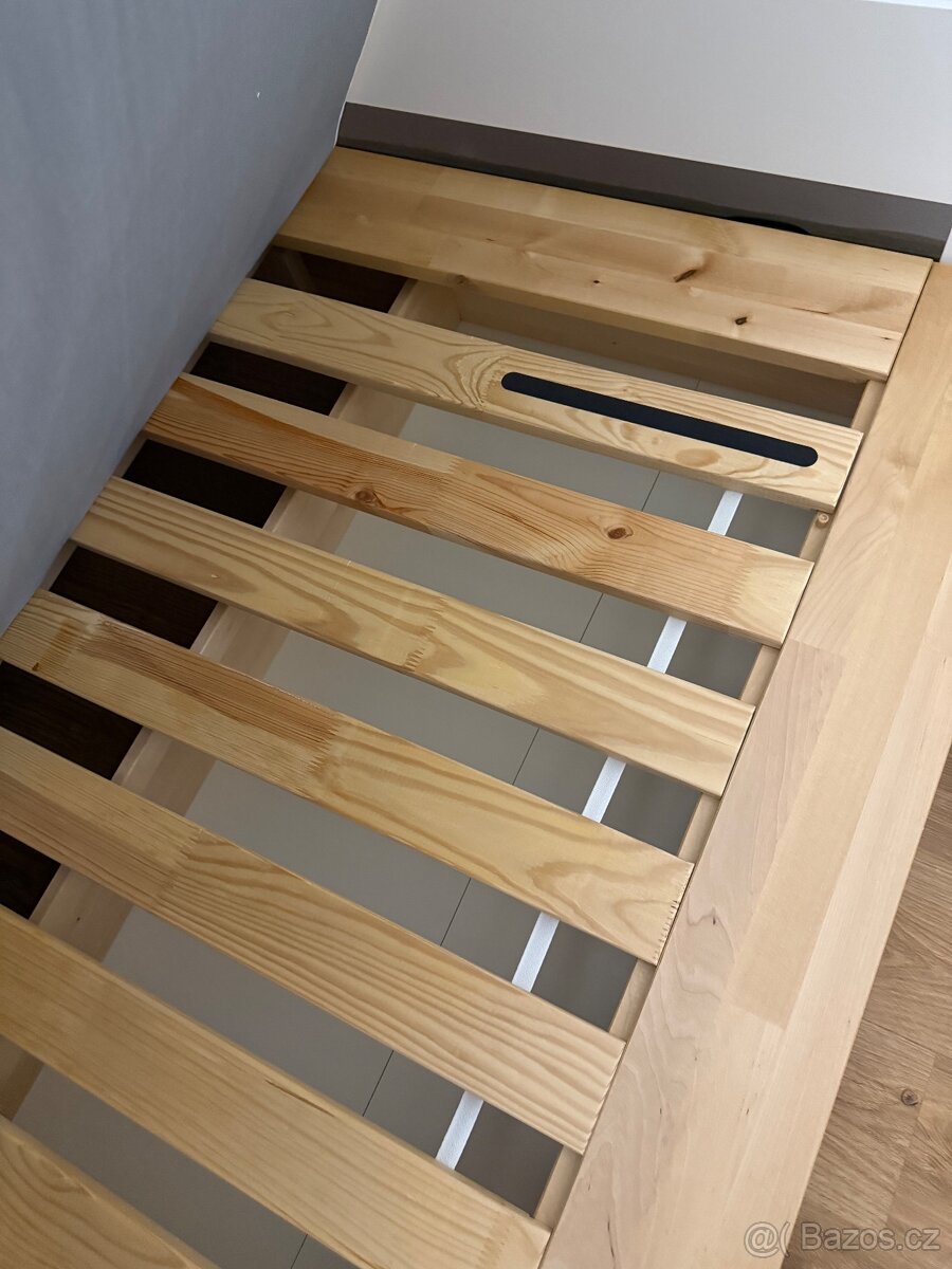 IKEA postel Mandal a čelo Brimnes - 3