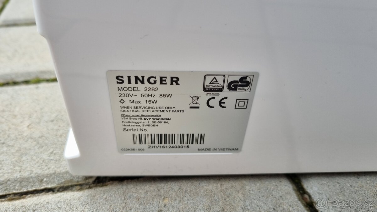 Šicí stroj SINGER Tradition 2282 - 3