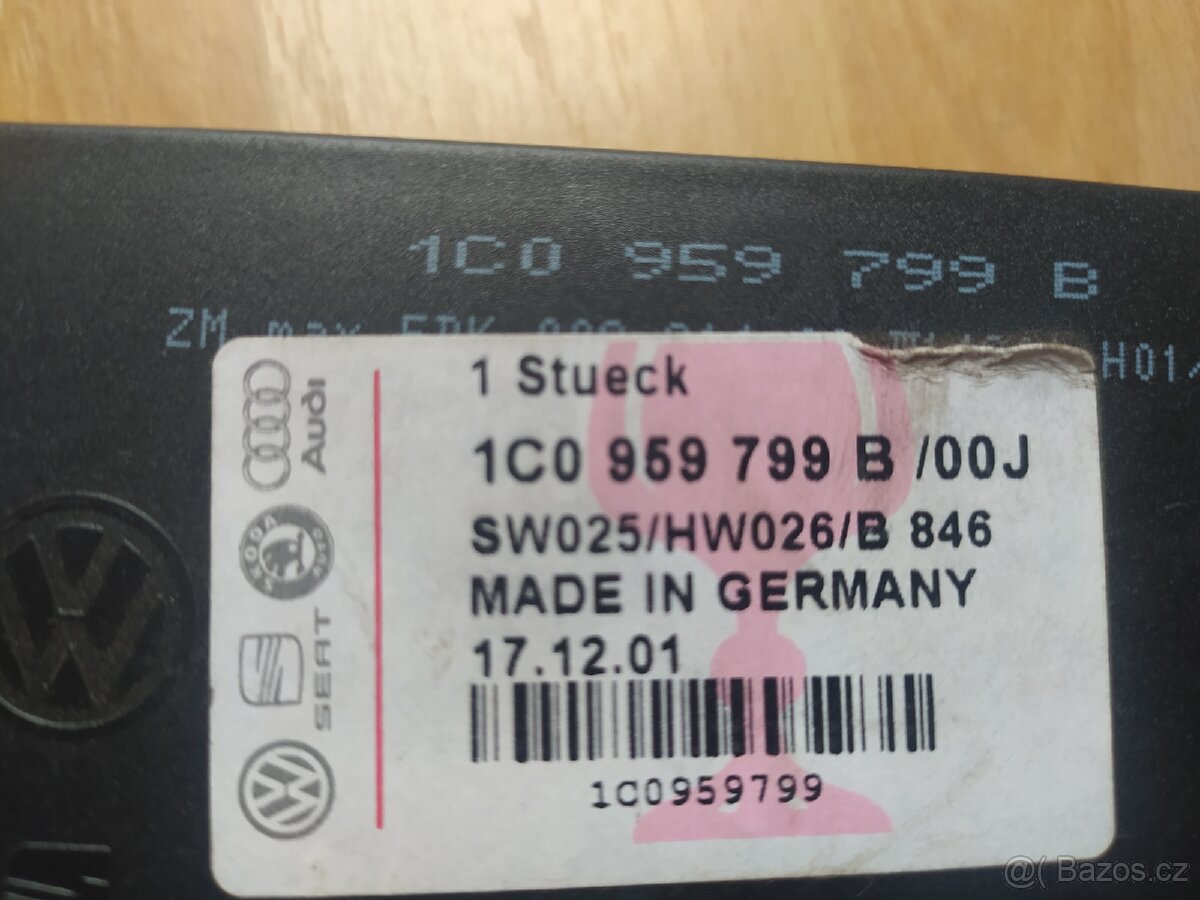 Nová jednotka komfortu VW passat - 3