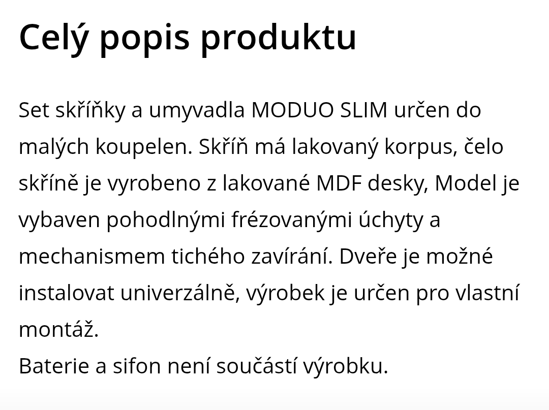 Koupelnová skříňka šedá - 3