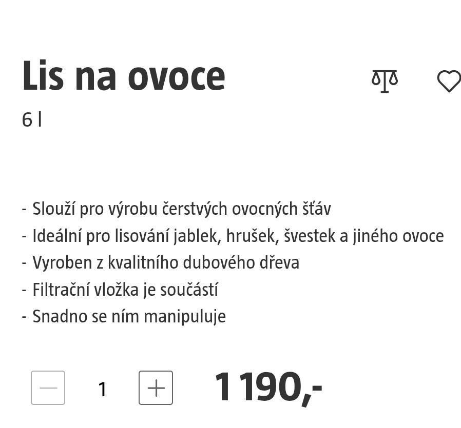 Lis na ovoce 6 litrů - 3