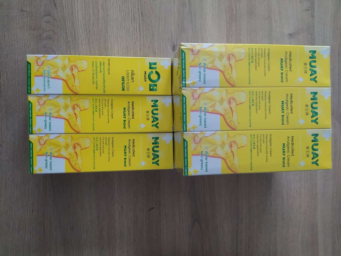 Originální thajský krém (thajská mast) Namman Muay 100g - 3