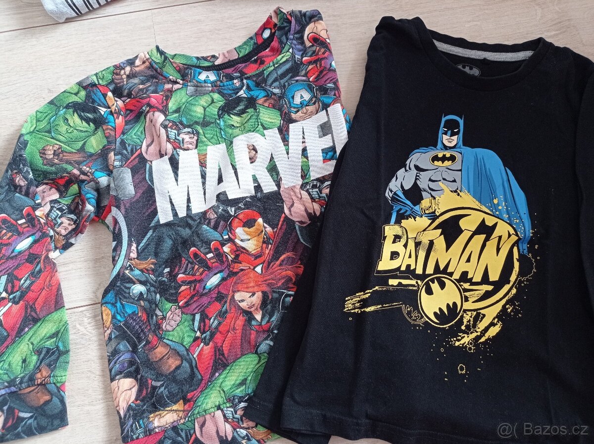 Chlapecká trička a mikiny Marvel, vel. 122/128 - 3