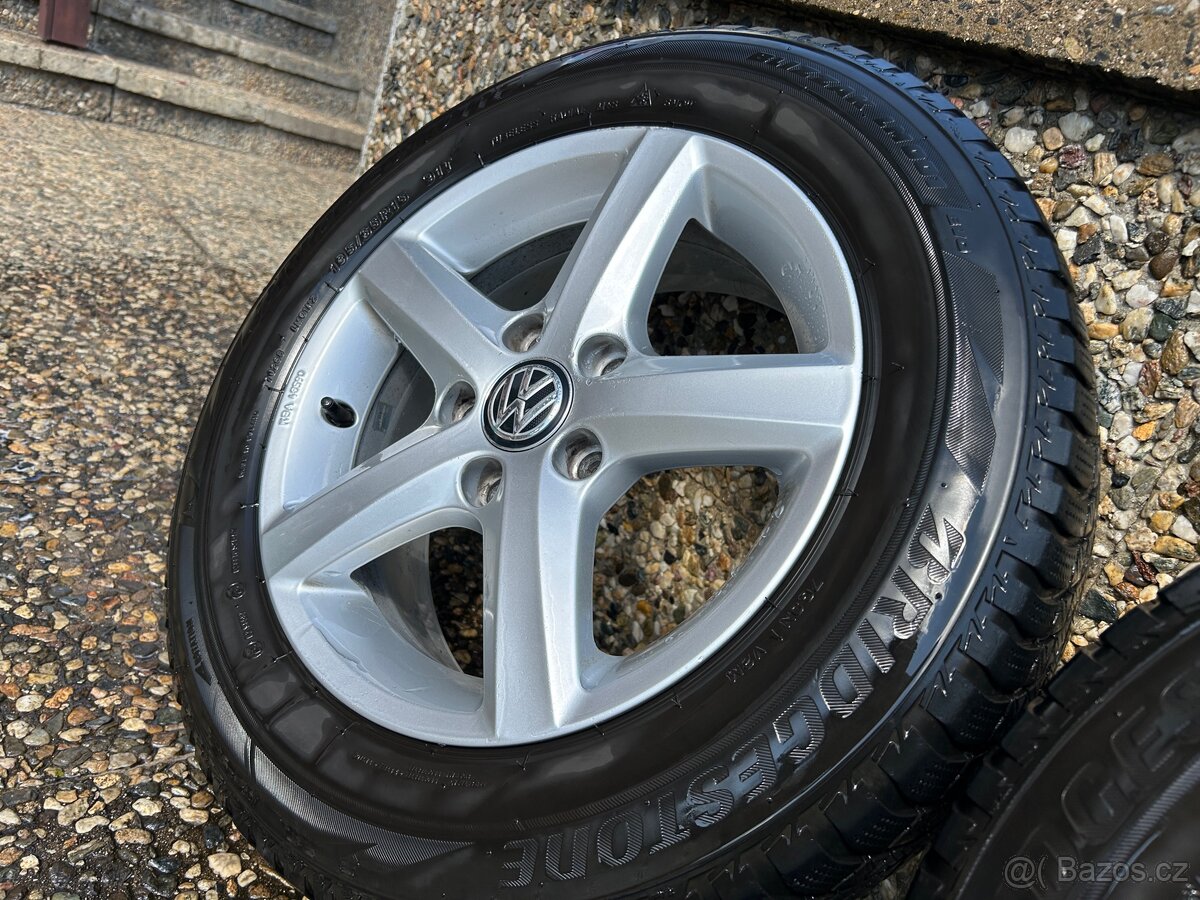 ORIGINAL VW ALU DISKY/KOLA R15 - 3