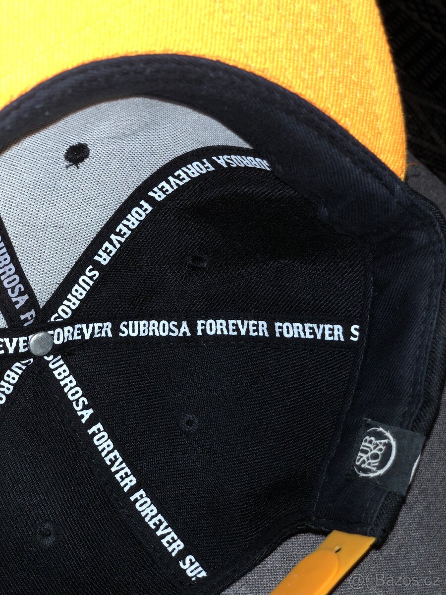 Subrosa skeleton crew snapback UNI kšiltovka - 3