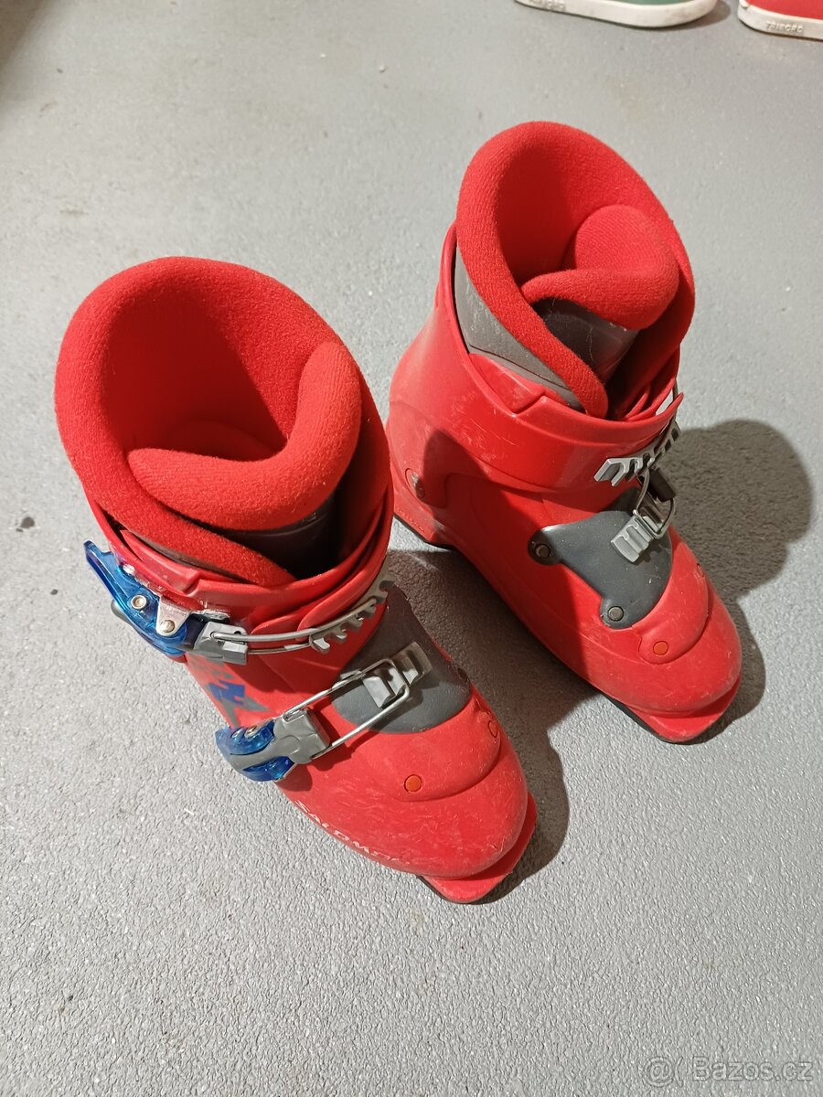 Dětské lyže 90cm + boty + hůlky - 3