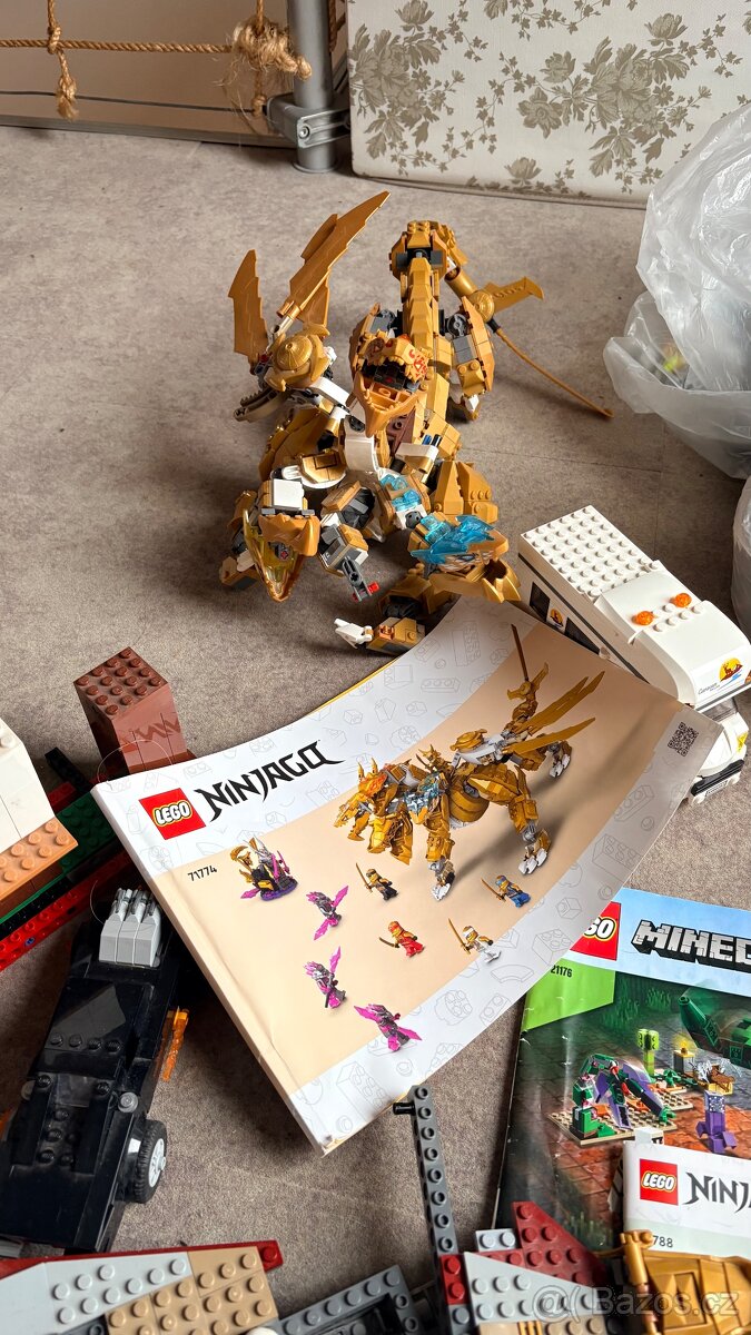 Lego směs kostek 24,7 kg Ninjago, Minecraft, City, Friends - 3