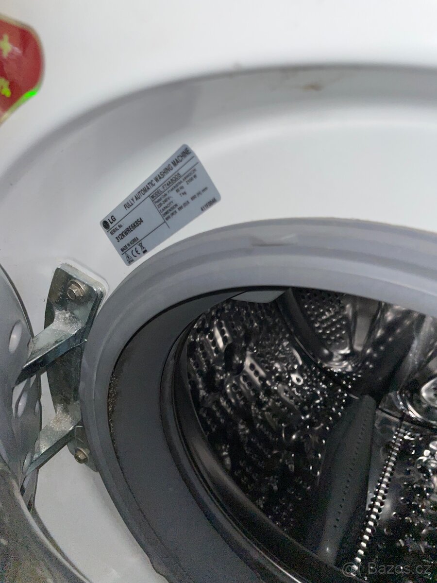 Pračka LG 7 kg na prodej + praní v páře - 3