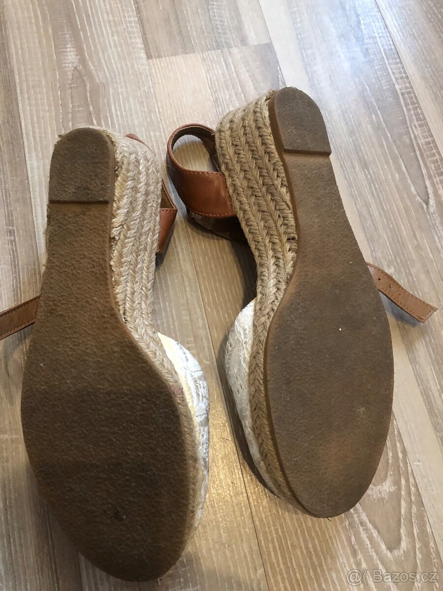 Damske letni boty na platforme Mustang 37 - 3