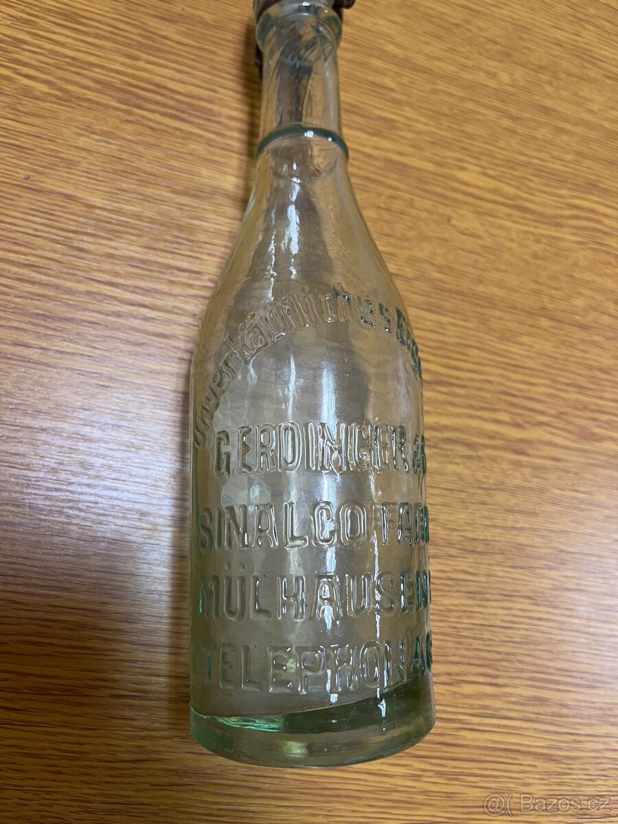 2 hezké starožitné lahve - 3