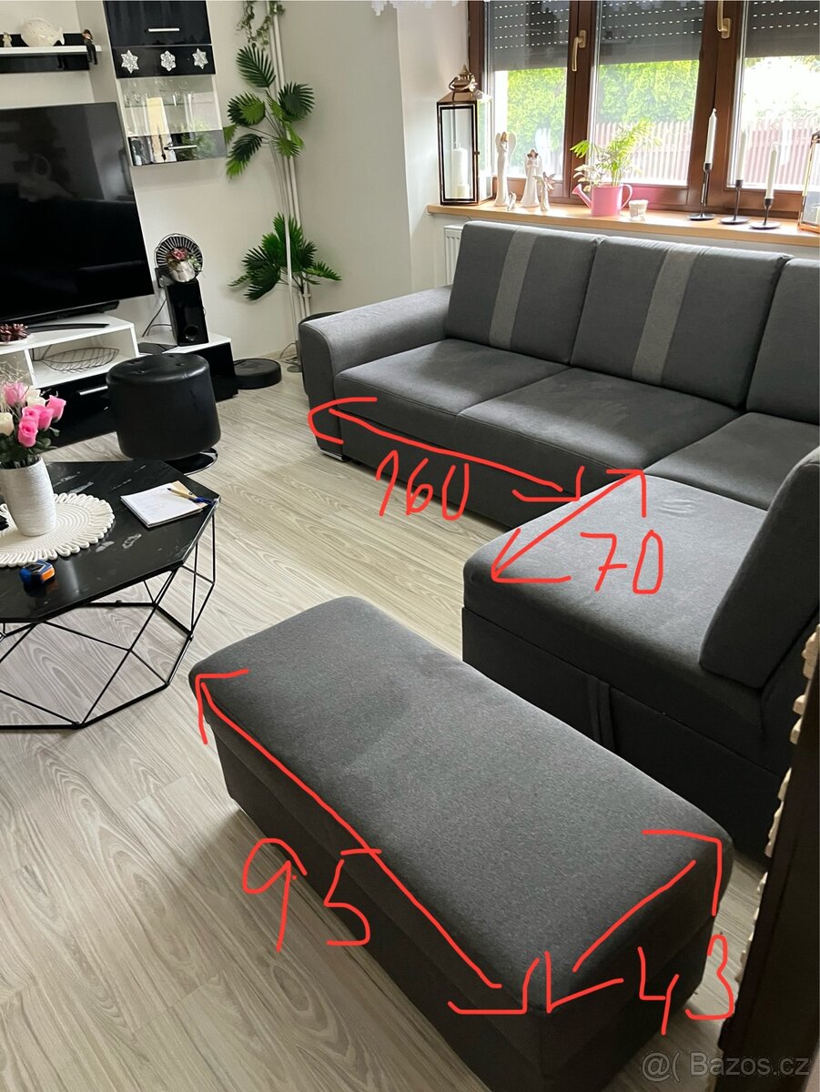 Sedací souprava do L - 3