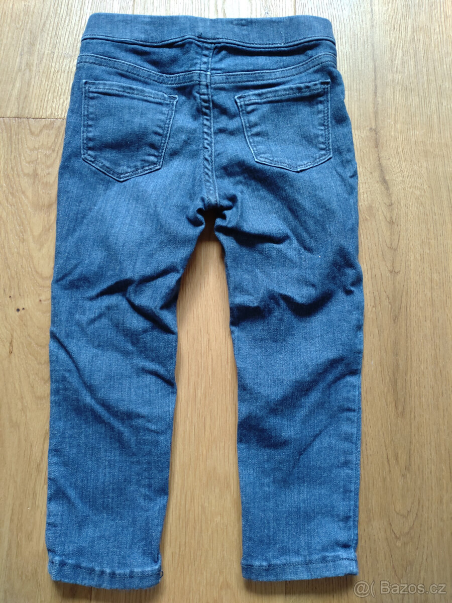 Rifle + tričko (barevné pruhy) vel.92 - 3