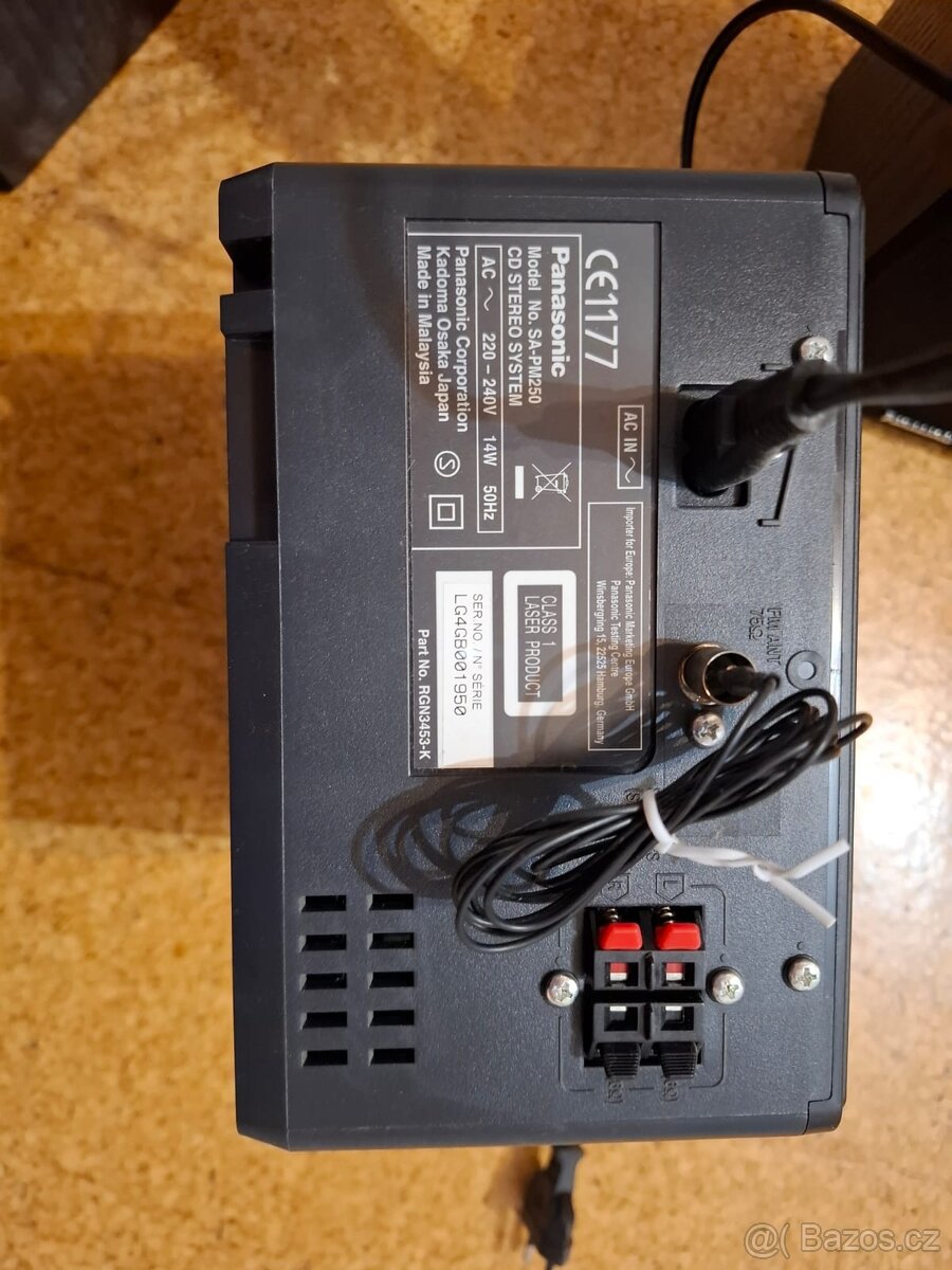 Panasonic rádio+ přehrávač na USB, CD, DVD a Bluetooth - 3