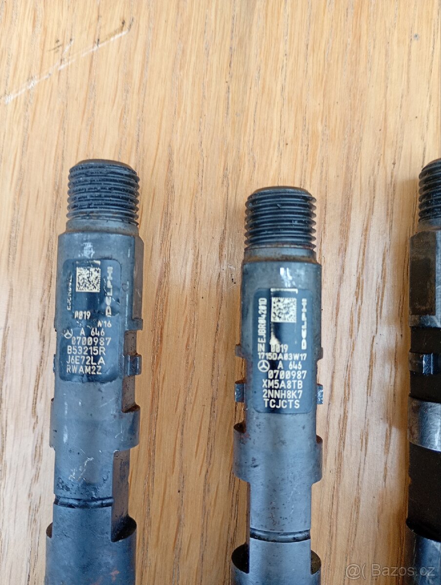 Mercedes w204,w212 vstřikovače - 3