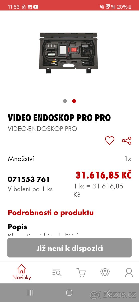 Inspekční kamera WURTH - 3