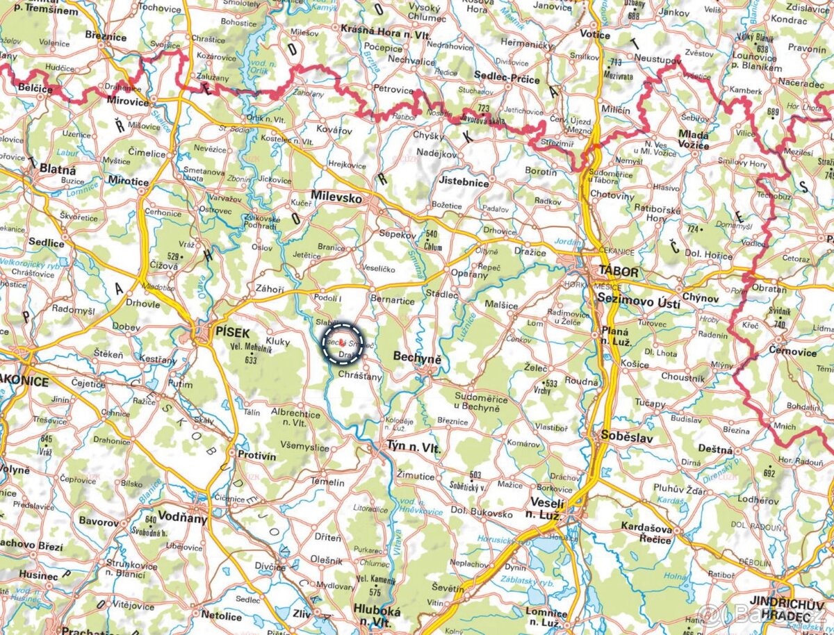 Zemědělská půda, prodej, Písecká Smoleč, Slabčice, Písek - 3