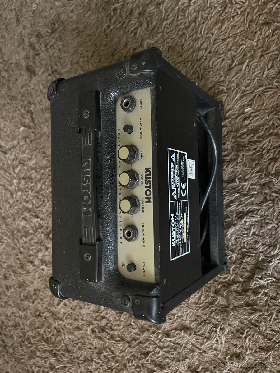 Elektrická kytara Stagg + Kombo KUSTOM - 3