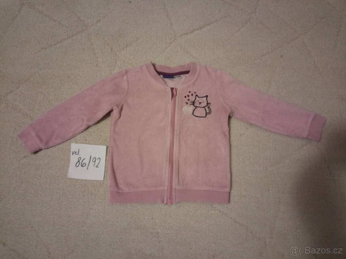 Oblečení pro holku vel. 86/92 (14 kusů) - 3