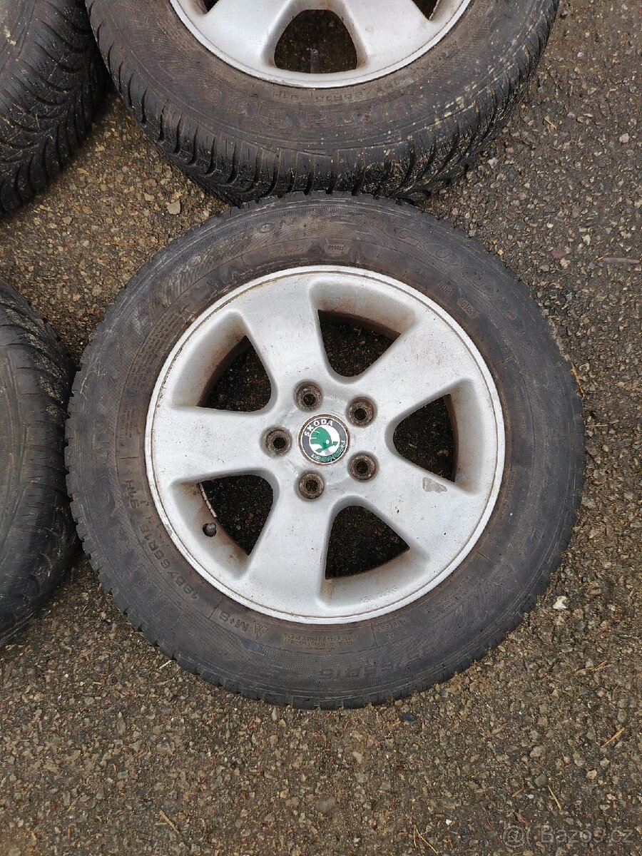 Sada zimních kol 195 65 R15 Škoda Octavia 2 - 3