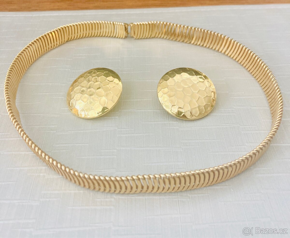 Soupravy bižuterie s perletí a kamínky - 3