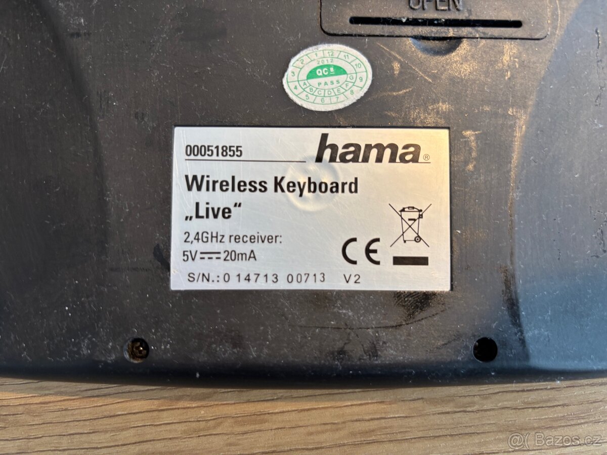 Mini klavesnice Hama 51855 - 3
