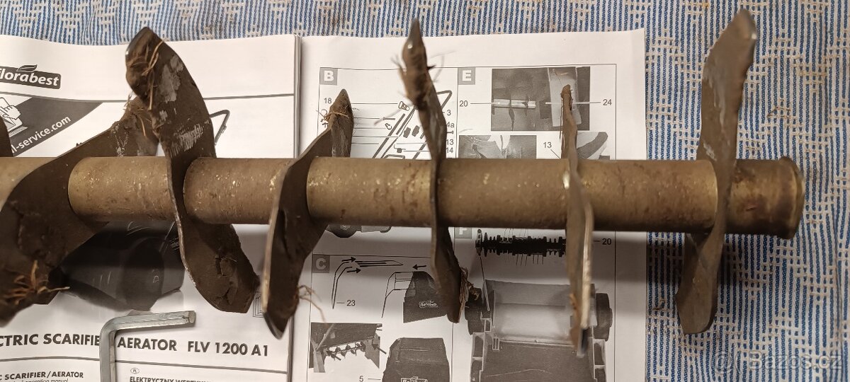 FIELDMANN FLV 1200 A1 válec nože - 3